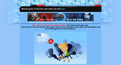 Desktop Screenshot of crazysquash.com